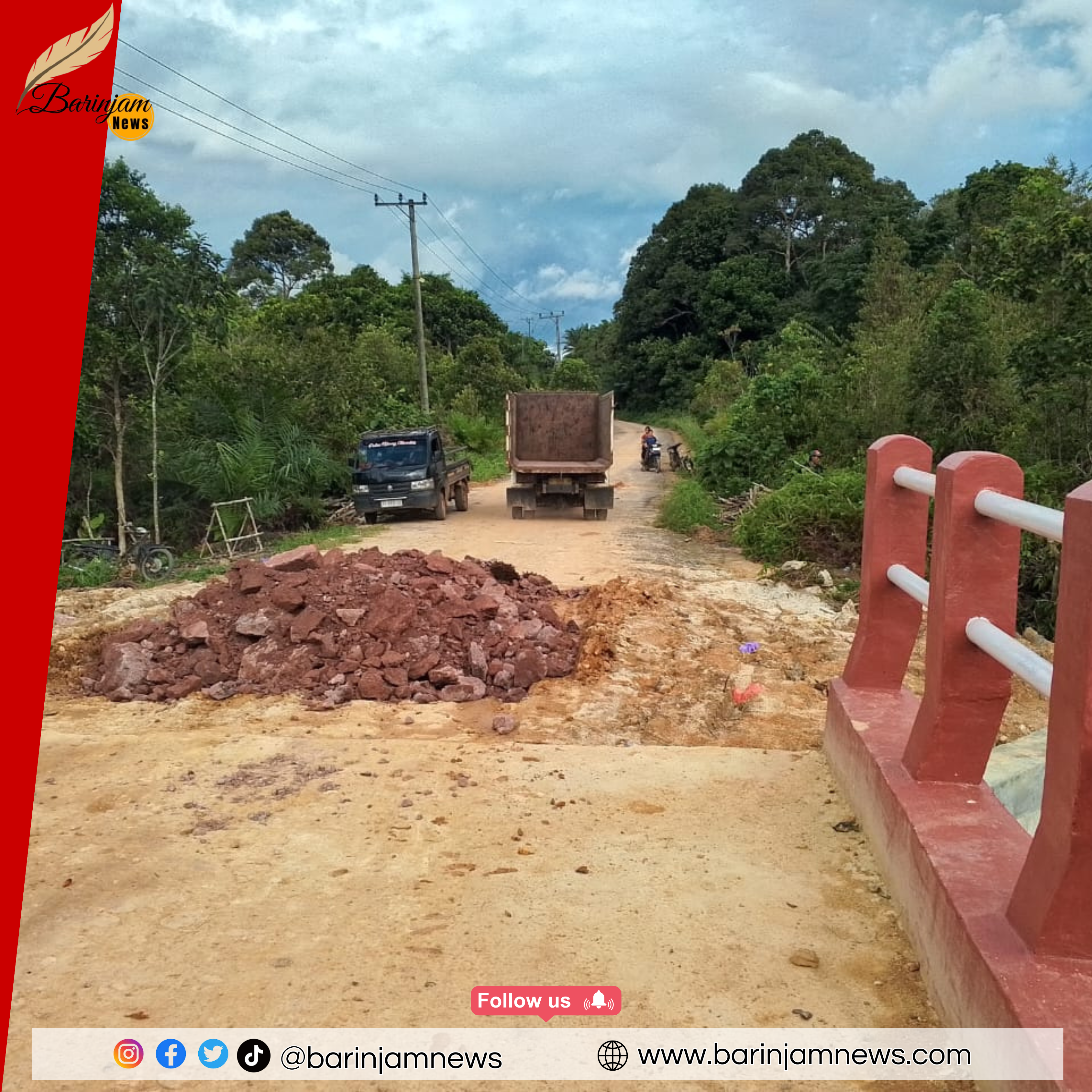 Pemerintah Tanggapi Aspirasi Warga, Jembatan Sembikuan – Nibung Terjun sudah beroperasi normal Pemerintah Tanggapi Aspirasi Warga, Jembatan Sembikuan – Nibung Terjun sudah beroperasi normal