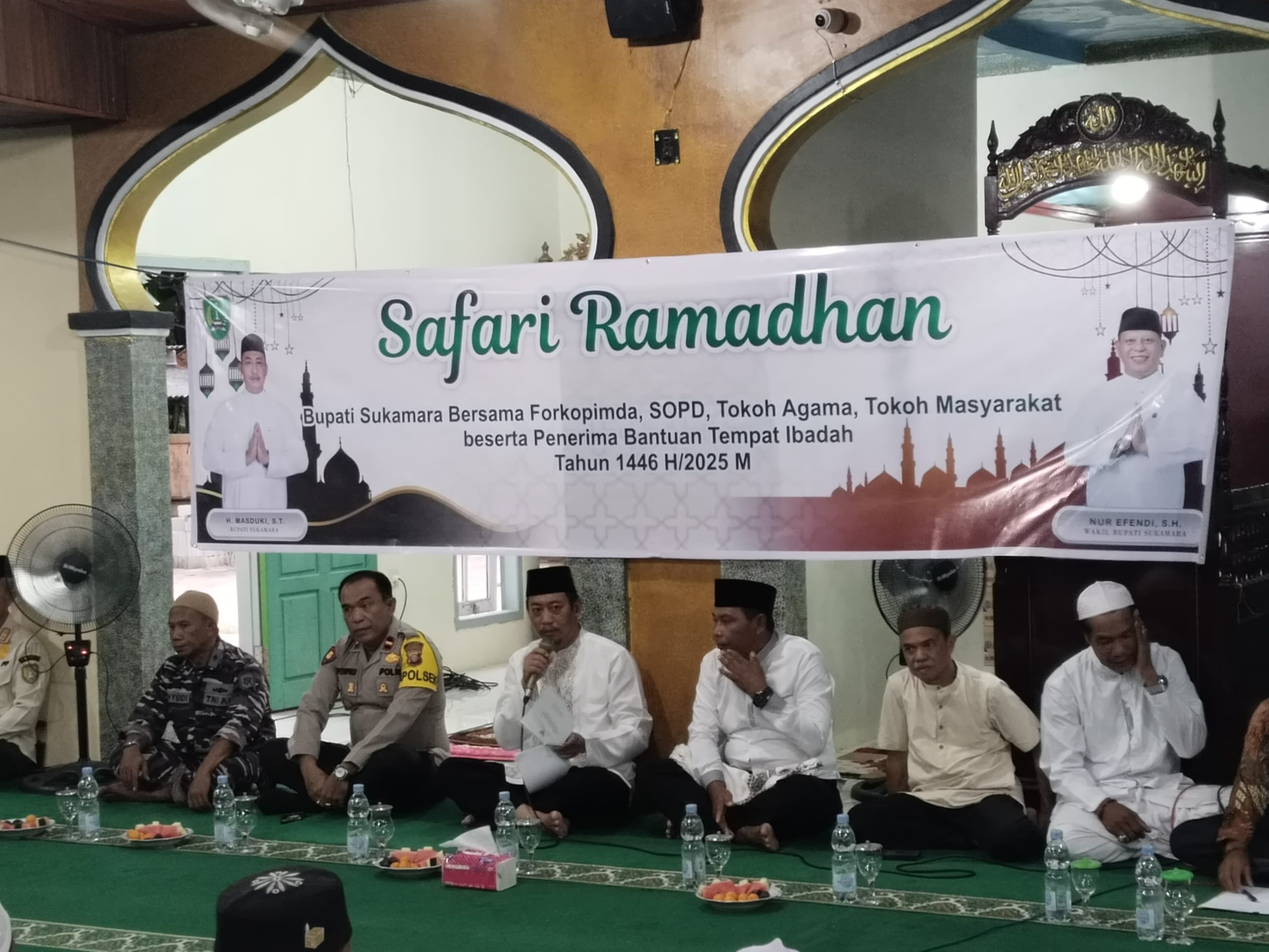 Safari Ramadan di Pantai Lunci: Bupati Sukamara Tegaskan Komitmen Pembangunan Daerah