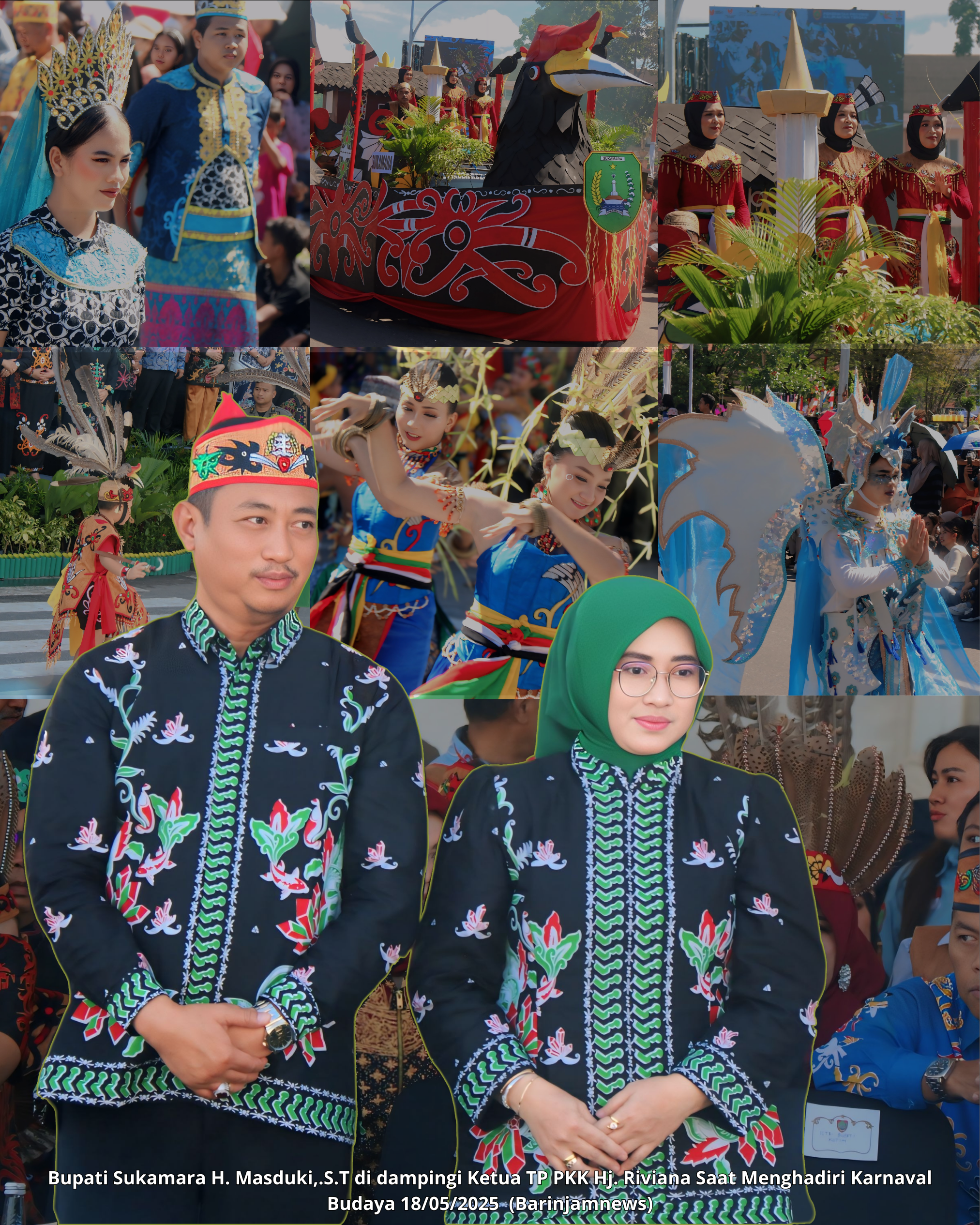 Bupati Sukamara Hadiri Karnaval Budaya Isen Mulang 2025, Apresiasi Peserta yang Angkat Kearifan Lokal Bupati Sukamara Hadiri Karnaval Budaya Isen Mulang 2025, Apresiasi Peserta yang Angkat Kearifan Lokal