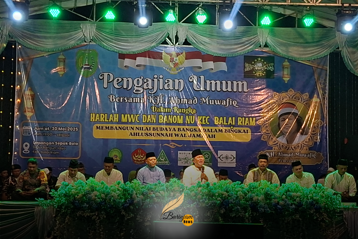 Warga Bangun Jaya Gelar Tabligh Akbar Peringati 1 Abad NU Warga Bangun Jaya Gelar Tabligh Akbar Peringati 1 Abad NU