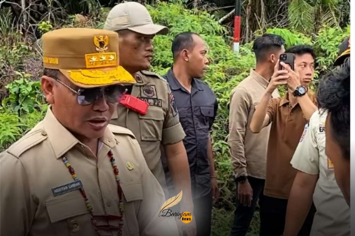 Sidak ODOL di Kalteng. Gubernur Agustiar Beri Uang Saku kepada Sopir Truk yang Kendaraannya Disita