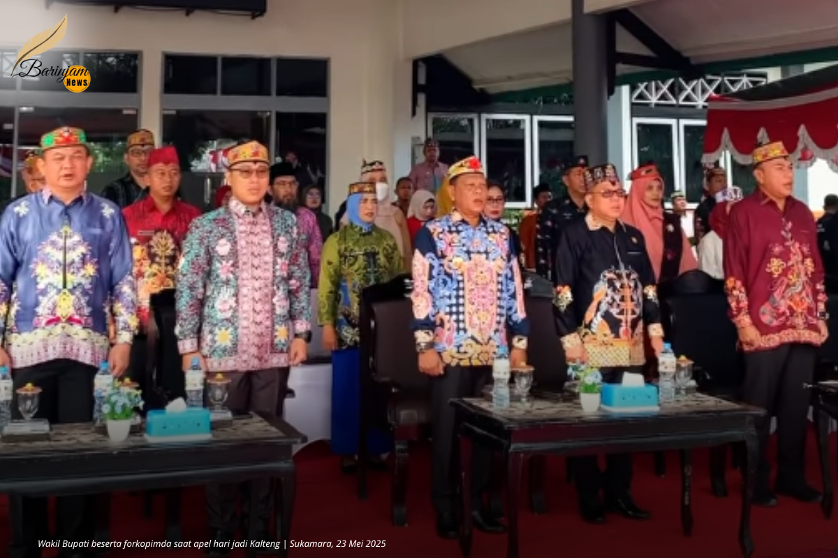 Sukamara Gelar Upacara Peringatan Hari Jadi ke-68 Provinsi Kalimantan Tengah: Seruan Kolaborasi untuk Masa Depan Kalteng