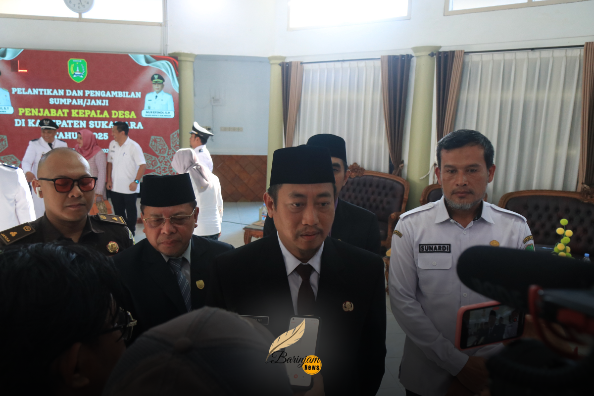 Bupati Masduki Lantik Penjabat Kepala Desa: Dorong Pembangunan Desa yang Berdampak Nyata Bupati Masduki Lantik Penjabat Kepala Desa: Dorong Pembangunan Desa yang Berdampak Nyata