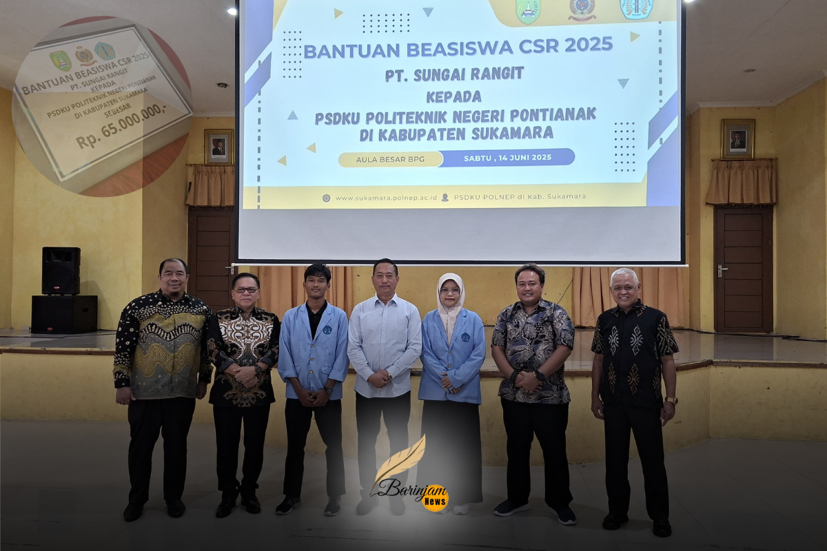 Pemkab Sukamara Apresiasi Beasiswa CSR PT Sungai Rangit untuk Mahasiswa PSDKU Polnep: Wujud Nyata Sinergi Dunia Usaha dan Pendidikan Pemkab Sukamara Apresiasi Beasiswa CSR PT Sungai Rangit untuk Mahasiswa PSDKU Polnep: Wujud Nyata Sinergi Dunia Usaha dan Pendidikan