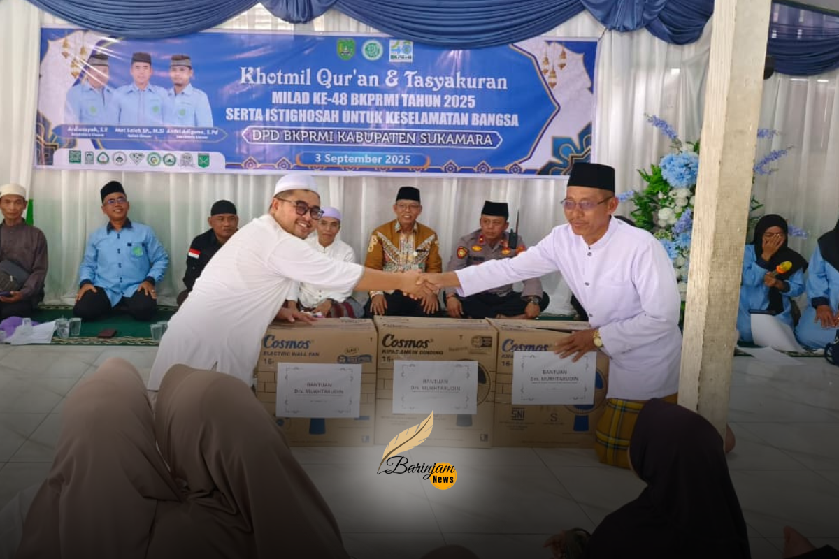 Dukungan dari Drs. H. Mukhtarudin; TPQ An Nabawiah Sukamara Terima Bantuan Penunjang Kegiatan Dukungan dari Drs. H. Mukhtarudin; TPQ An Nabawiah Sukamara Terima Bantuan Penunjang Kegiatan
