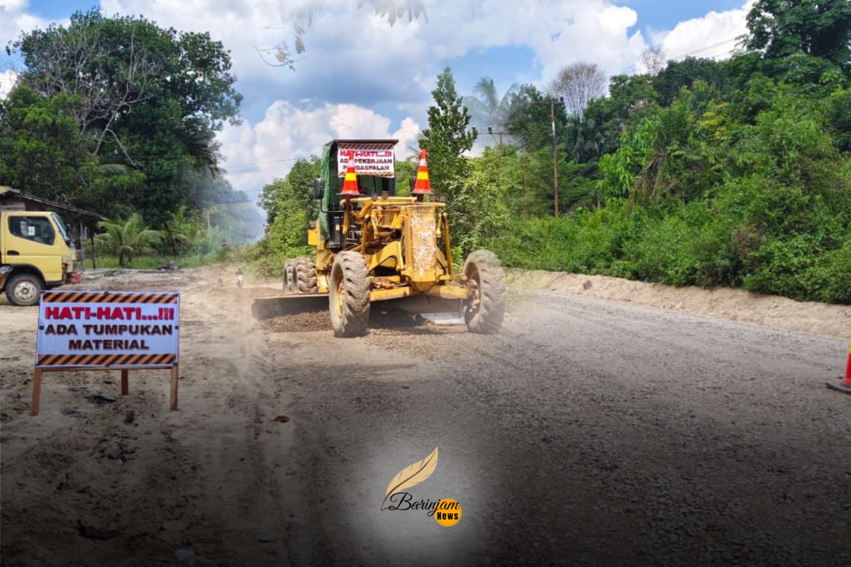 Jalan Desa Kartamulia Mulai Diaspal: Pemkab Sukamara Kucurkan Anggaran Hampir Rp19 Miliar dari APBD dan DBH Sawit Jalan Desa Kartamulia Mulai Diaspal: Pemkab Sukamara Kucurkan Anggaran Hampir Rp19 Miliar dari APBD dan DBH Sawit