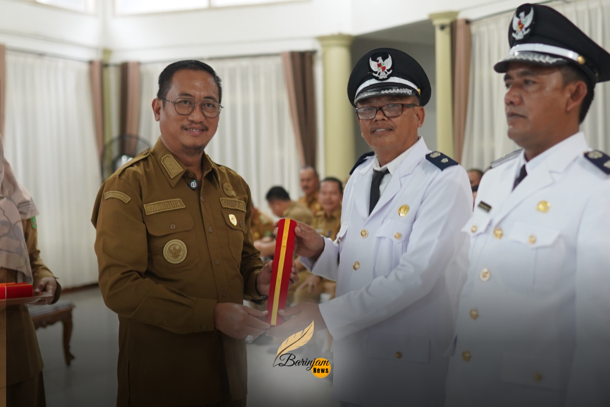 Bupati Sukamara Lantik Pj. Kades dan Anggota BPD, Tegaskan Komitmen untuk Kemajuan Desa