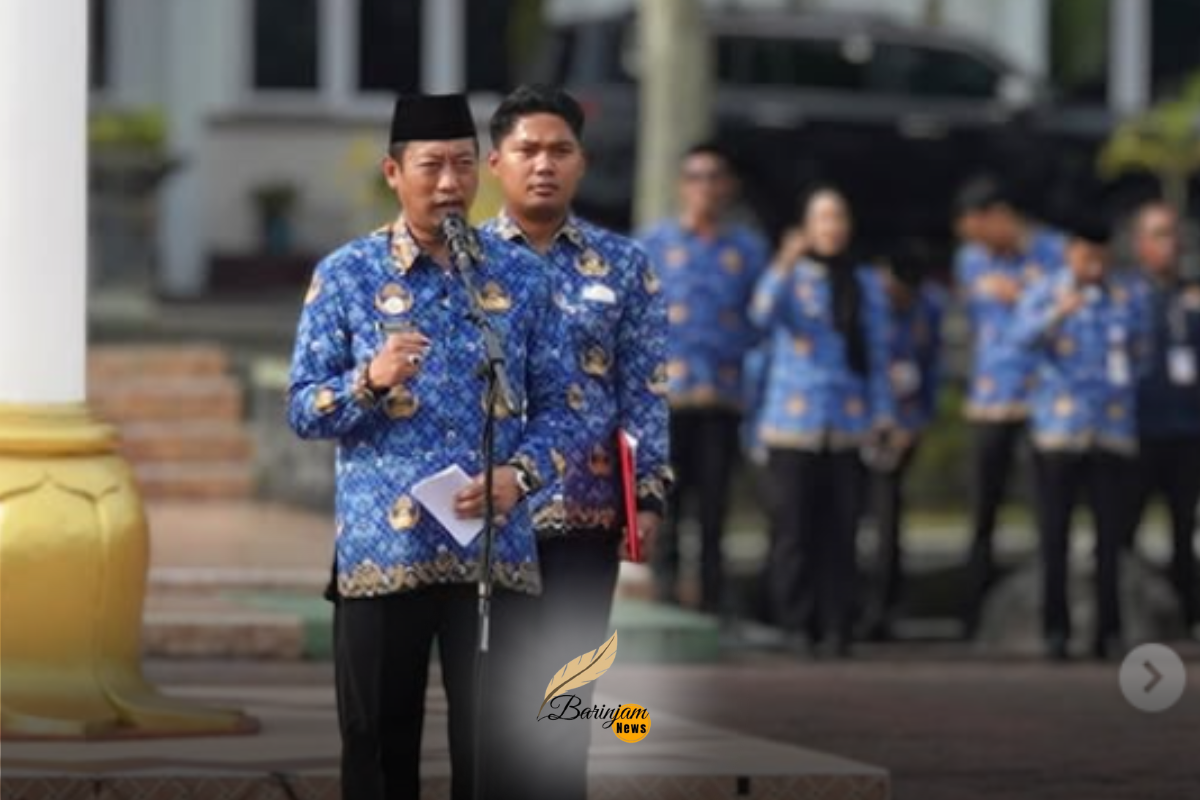 Bupati Sukamara Tekankan Nasionalisme dan Kedisiplinan ASN pada Apel Kesadaran Nasional