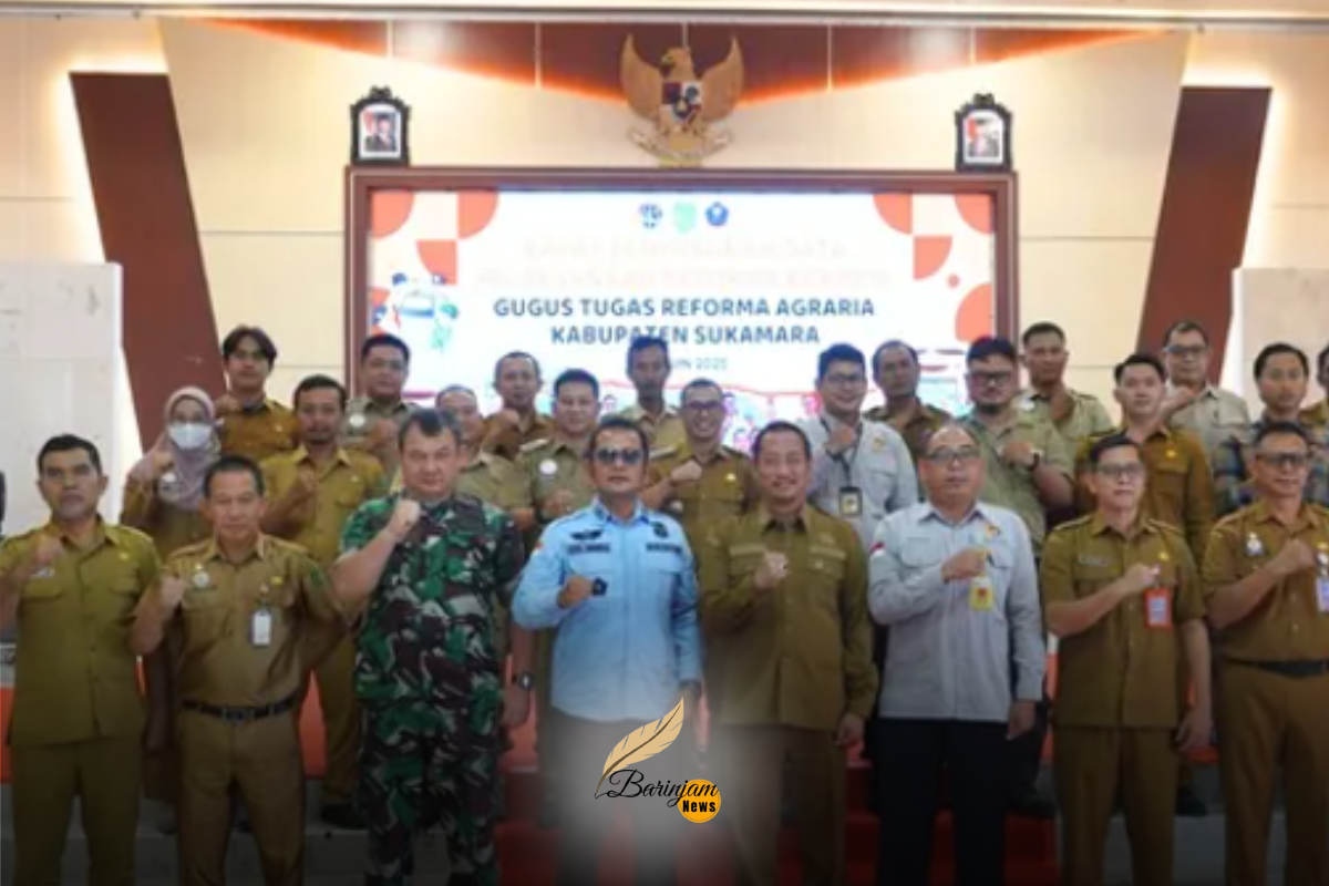 Bupati Sukamara Hadiri Rapat Gugus Tugas Reforma Agraria, Tegaskan Komitmen Pemerataan Akses Lahan Bupati Sukamara Hadiri Rapat Gugus Tugas Reforma Agraria, Tegaskan Komitmen Pemerataan Akses Lahan
