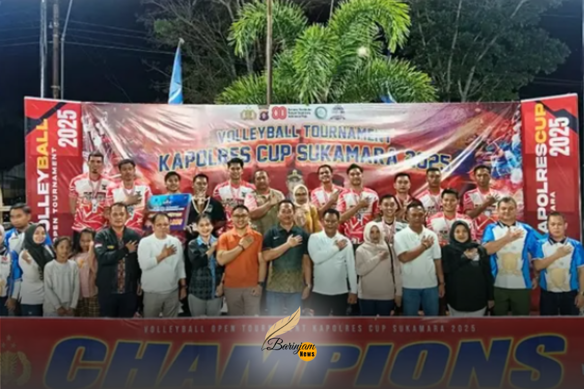 Final Vollyball Open Tournament Kapolres Cup 2025 Sukamara Ditutup Meriah, Bupati Masduki Apresiasi Semangat Atlet Final Vollyball Open Tournament Kapolres Cup 2025 Sukamara Ditutup Meriah, Bupati Masduki Apresiasi Semangat Atlet