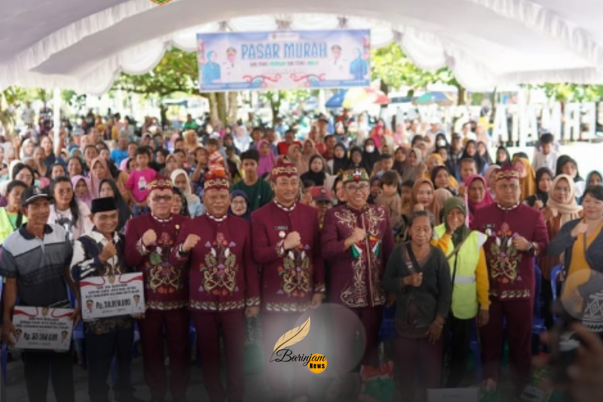 Pasar Murah HUT ke-23 Sukamara Hadirkan 2.000 Paket Sembako Gratis dan Bantuan Bedah Rumah