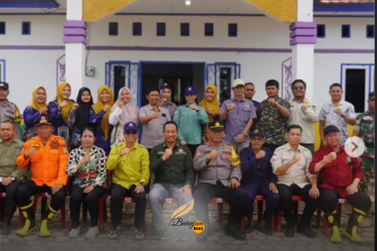 Bupati Masduki Salurkan Bantuan dan Tinjau Langsung Titik Banjir di Balai Riam dan Permata Kecubung