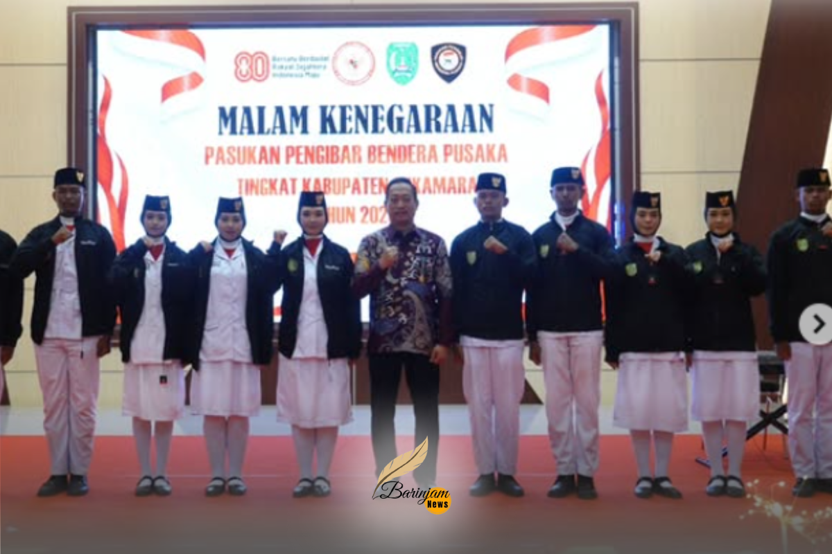 Meriah dan Khidmat, Malam Kenegaraan Paskibraka Sukamara 2025 Jadi Ajang Apresiasi Para Putra-Putri Terbaik Daerah