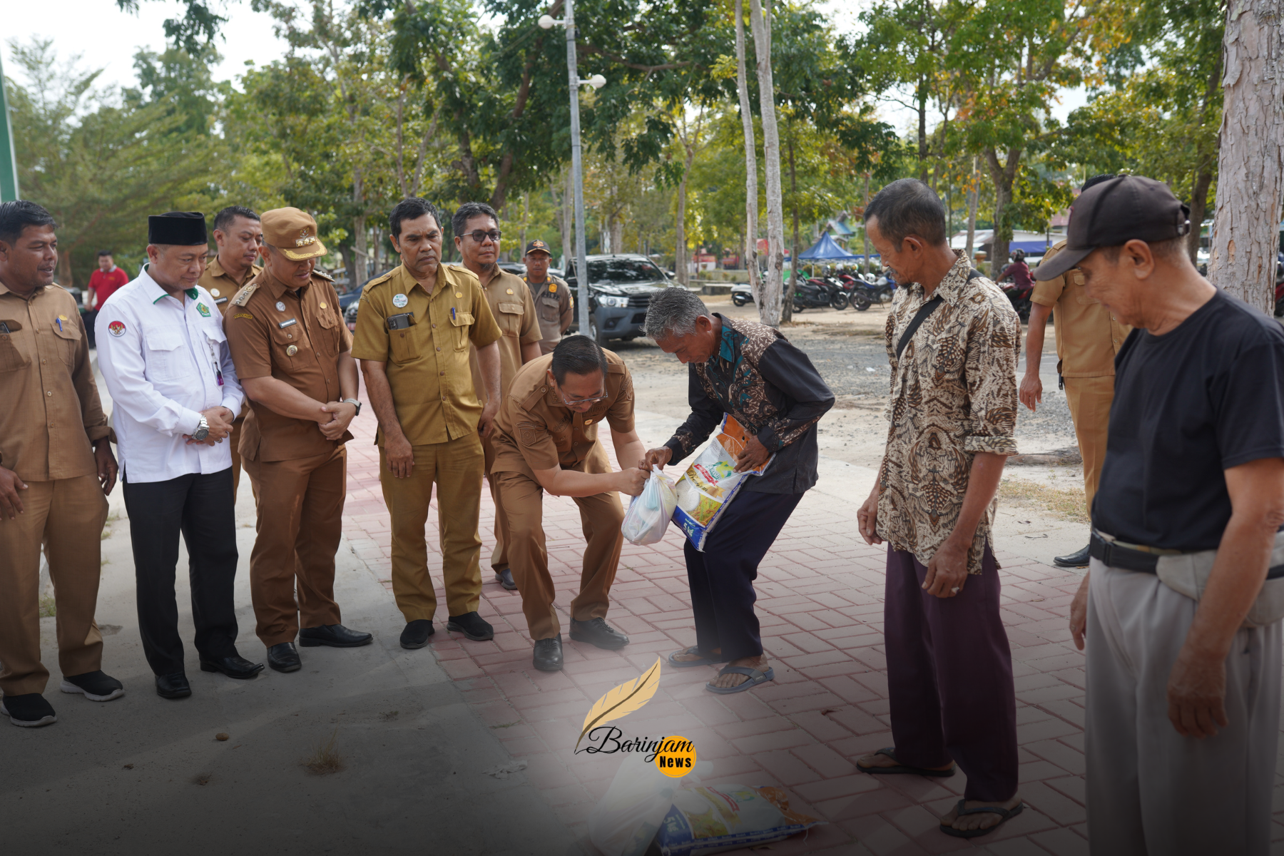 Pemkab Sukamara Salurkan Bantuan Huma Betang, Dukung Ketahanan Pangan dan Perbaikan Gizi Masyarakat