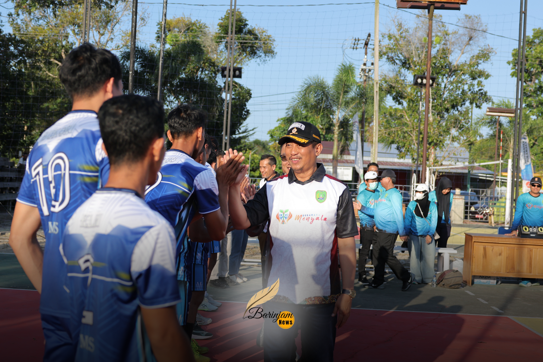 Bupati Sukamara Resmi Buka Turnamen Bola Voli Bupati Cup 2026, Jadi Ajang Prestasi dan Persatuan Atlet Daerah